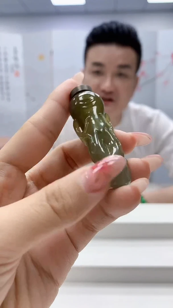 未镶嵌定制翡翠4990ty-毛货挂件79