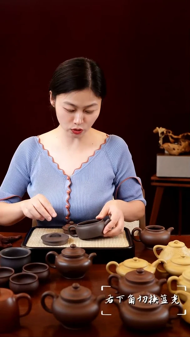 茶壶紫砂清灰紫泥 汉瓦 福利款
