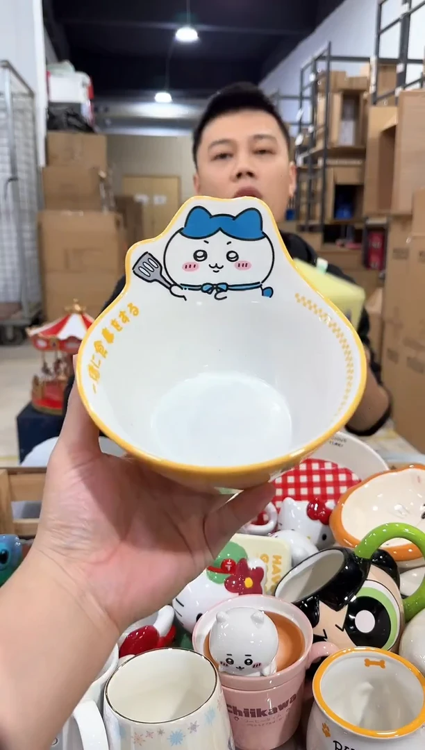 瓷片原盒小八沙拉碗