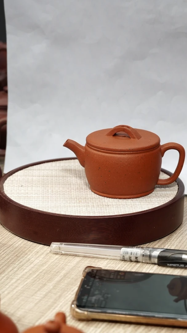 【闪购商品】紫砂茶壶黄龙山大红泥汉瓦瑕疵