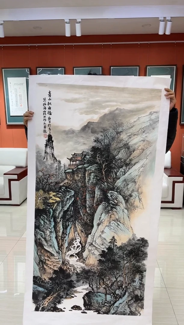 【闪购商品】国画郑乐华绘画手绘作品22-51