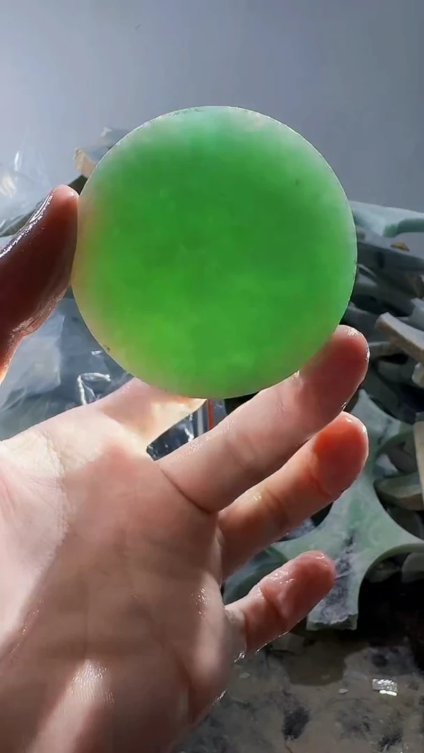 裸石翡翠缅甸翡翠A货文6497