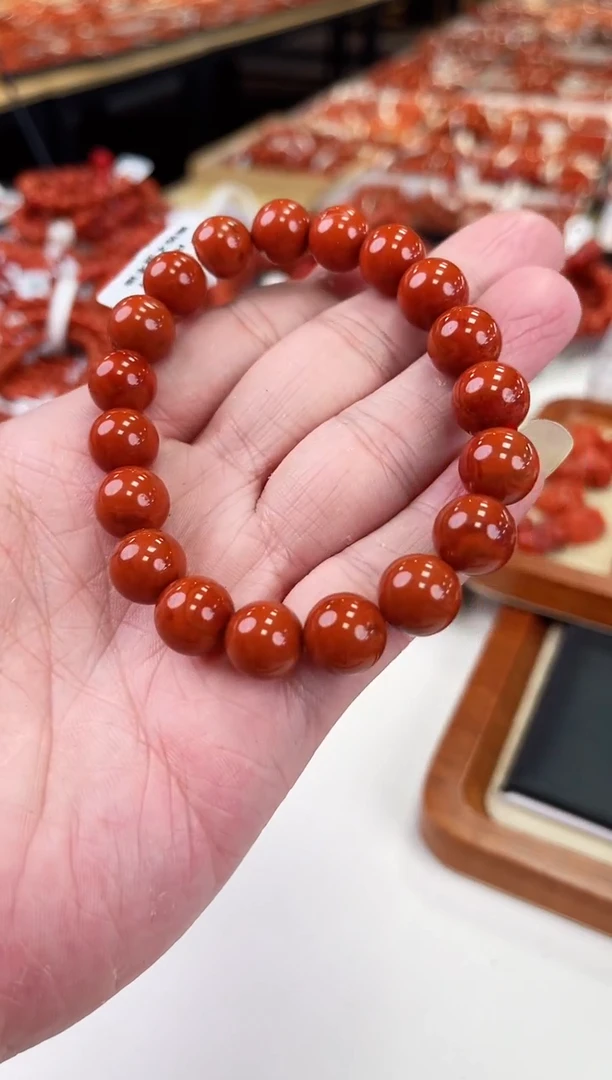 【闪购商品】南红玛瑙瓦西手串11+未镶嵌一个/条