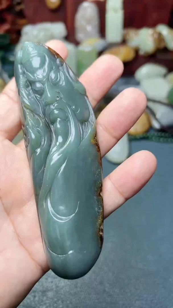 未镶嵌和田玉把件-