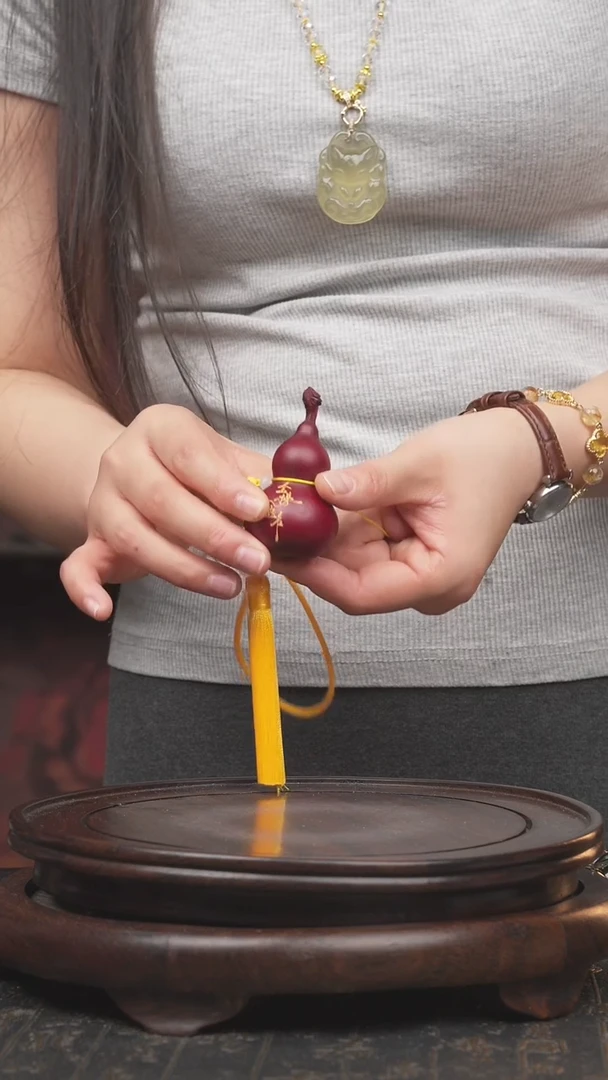 1691号大漆葫芦 一物一拍