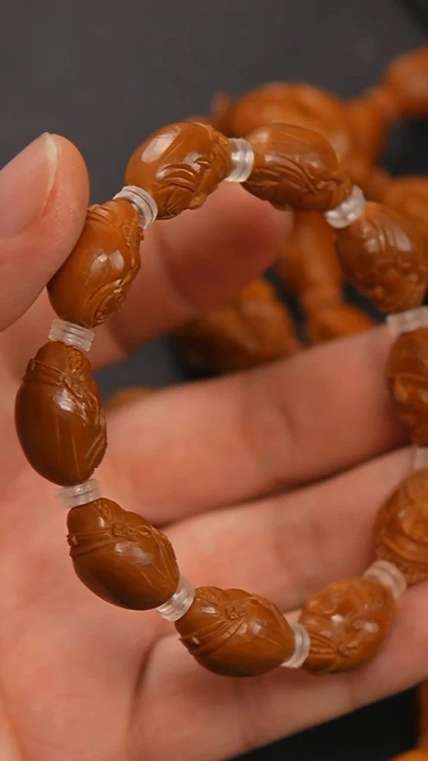 吊坠橄榄核财神财神