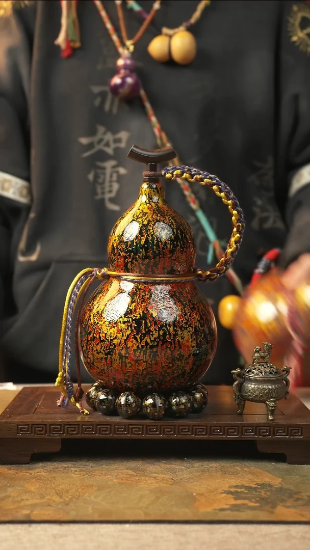 377大漆一物一拍记葫堂出品【不带手串】