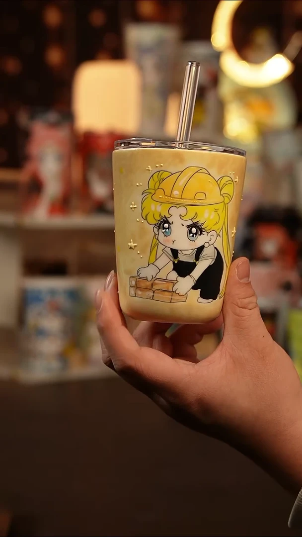 (玉泥）景德镇手工手绘文创陶瓷杯