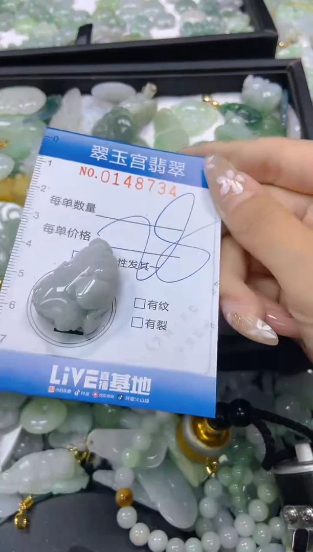 翡翠未镶嵌颈饰闪购0148734