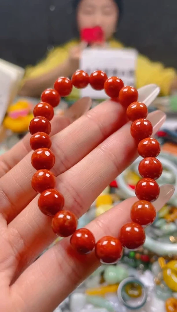 【闪购商品】翡翠颈饰未镶嵌8-9MM/D/翡翠A货一图一物