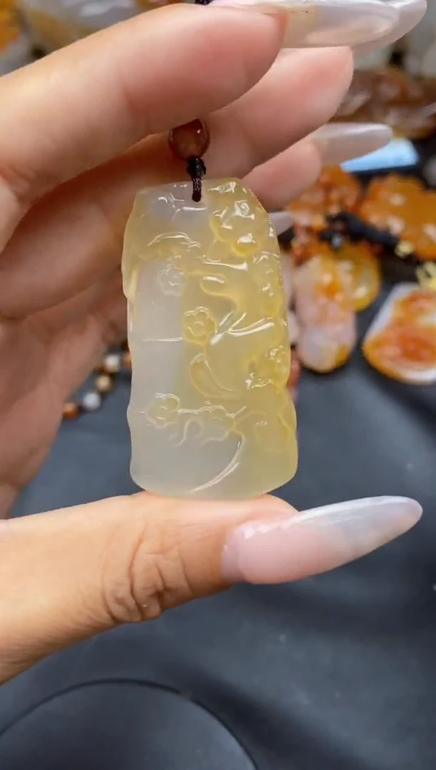 【闪购商品】玛瑙/玉髓颈饰合金ll