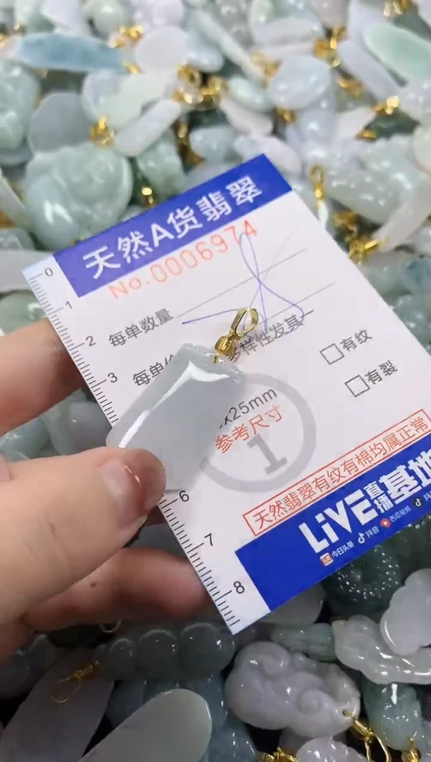 颈饰未镶嵌翡翠天然A货翡翠
