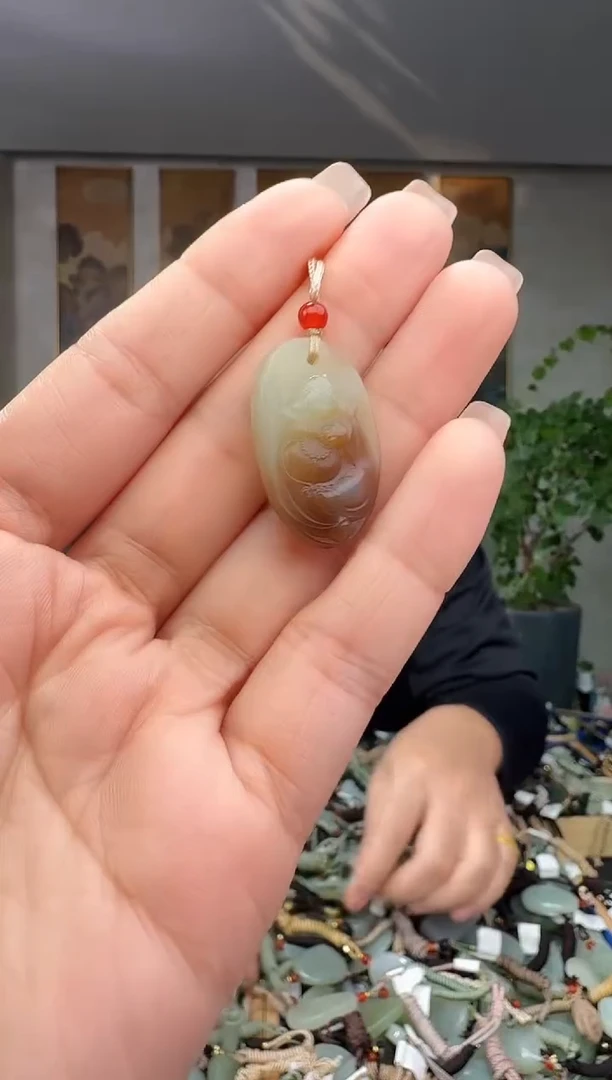 颈饰未镶嵌和田玉拍一发一多样性发货