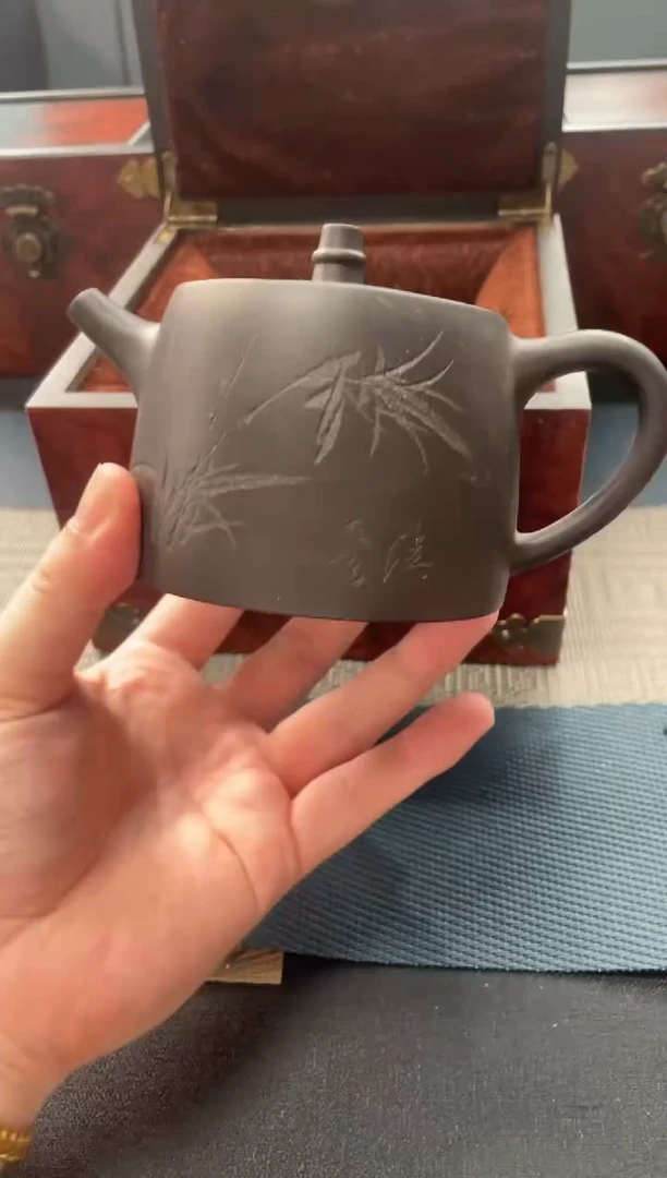 茶壶紫砂132  宜兴原矿紫砂