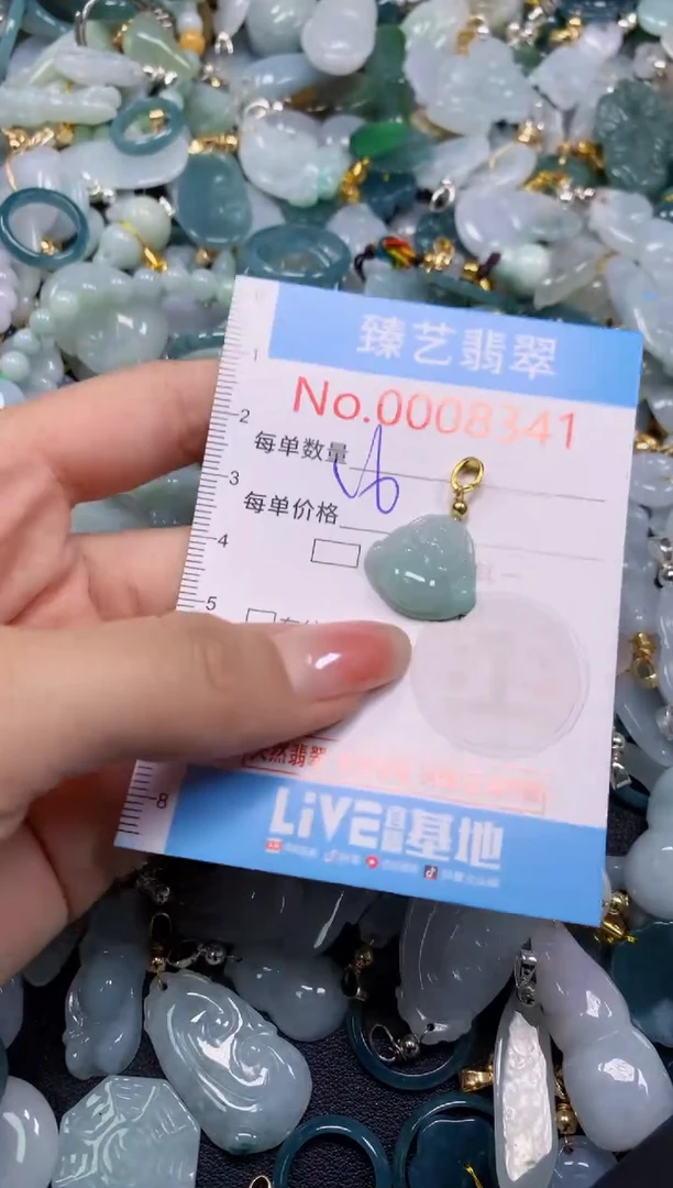 颈饰未镶嵌翡翠8341