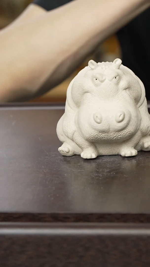 紫砂茶宠紫砂河马