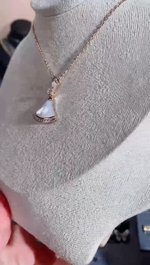 铜合金无925银项链7138