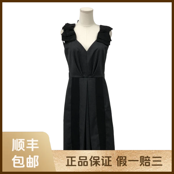 妃鱼/普拉达/羊毛/连衣裙/95新/沐六07