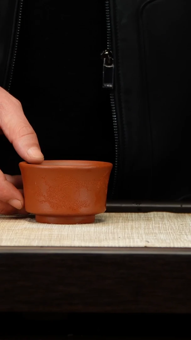 茶壶紫砂神**✔紫泥杯子