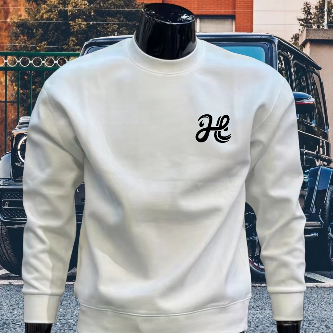 2026新款秋冬潮流男女圆领长袖简约时尚休百搭闲修身卫衣