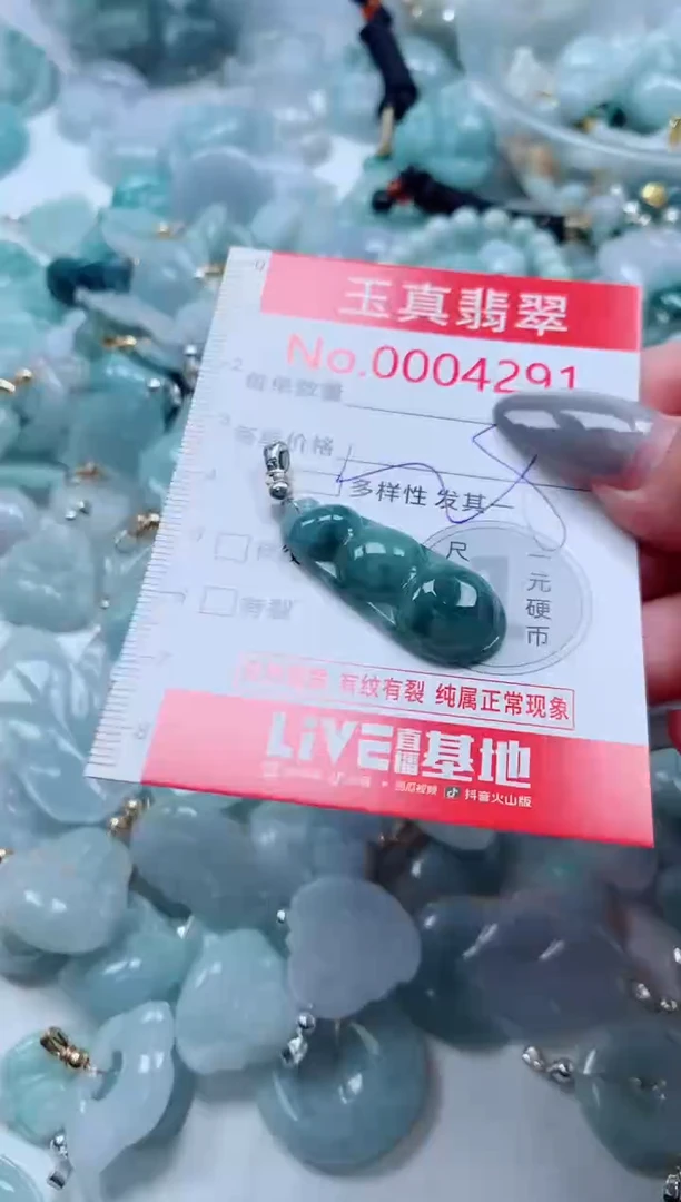 吊坠(不含链)未镶嵌翡翠4291