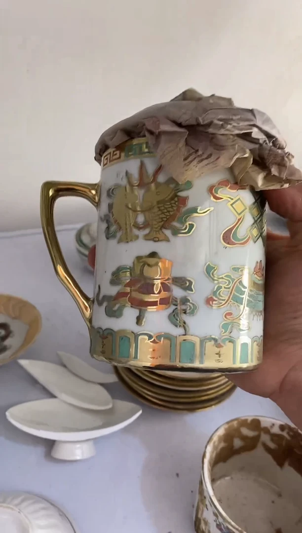 摆件陶567老厂瓷微瑕慎拍（已开价）