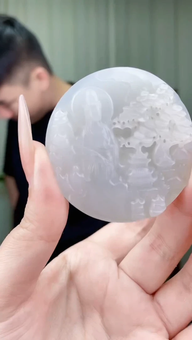 和田玉未镶嵌挂件拍一发一，多样性发货！