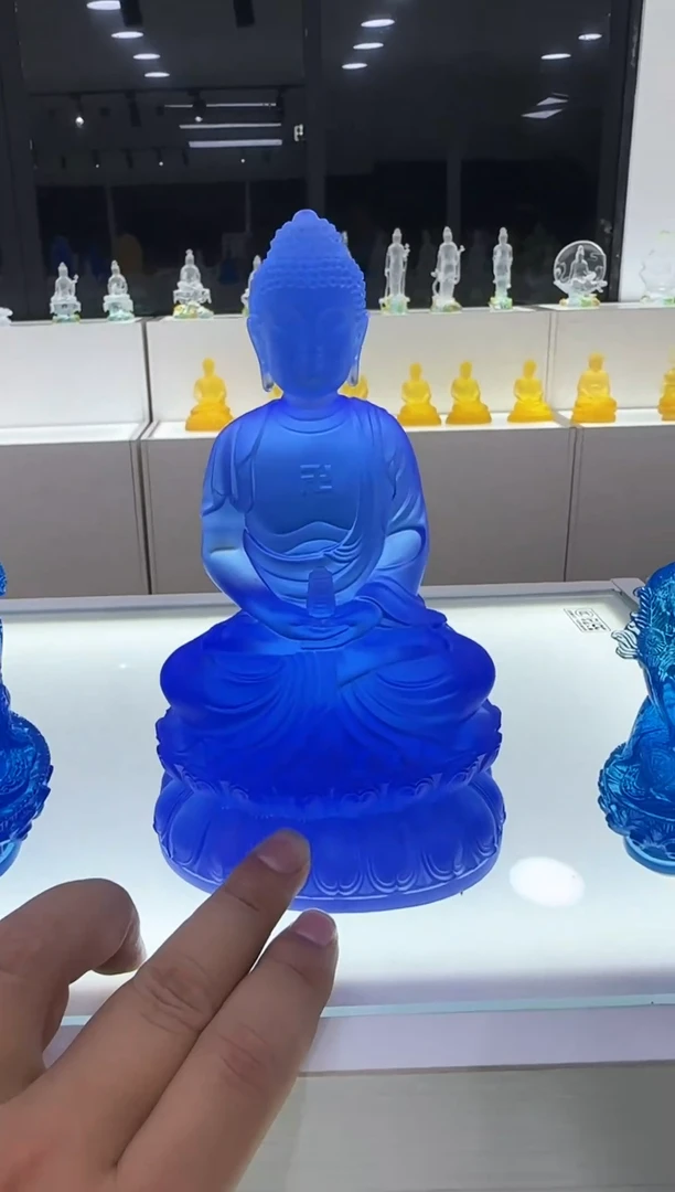 手工艺品琉璃古法琉璃药师18