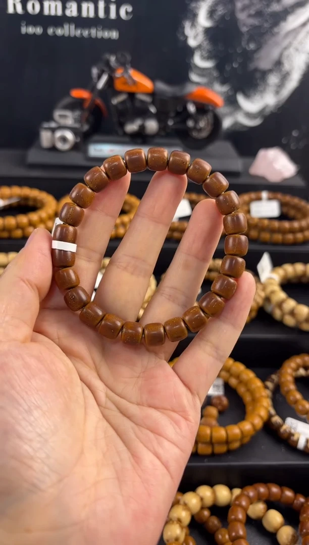 手串紫金鼠紫金鼠老料精品实心道珠9