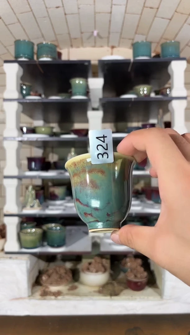 其他精品窑变钧瓷茶器