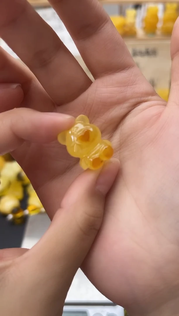 琥珀未镶嵌珠宝奇石040琥珀蜜蜡微瑕