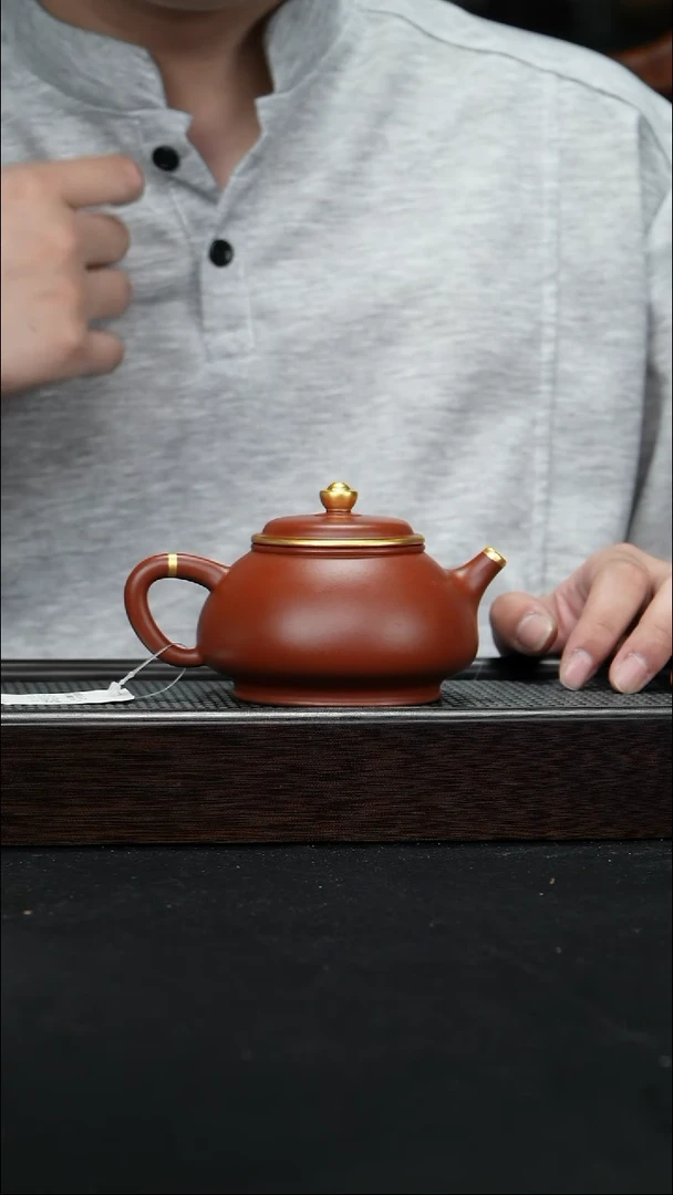 茶壶紫砂宜兴紫砂270cc0419