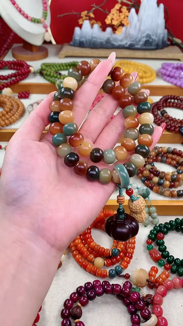 手串菩提根/象牙果好事发生双圈