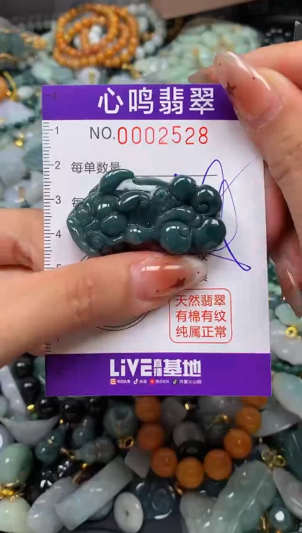 翡翠未镶嵌颈饰闪购002528