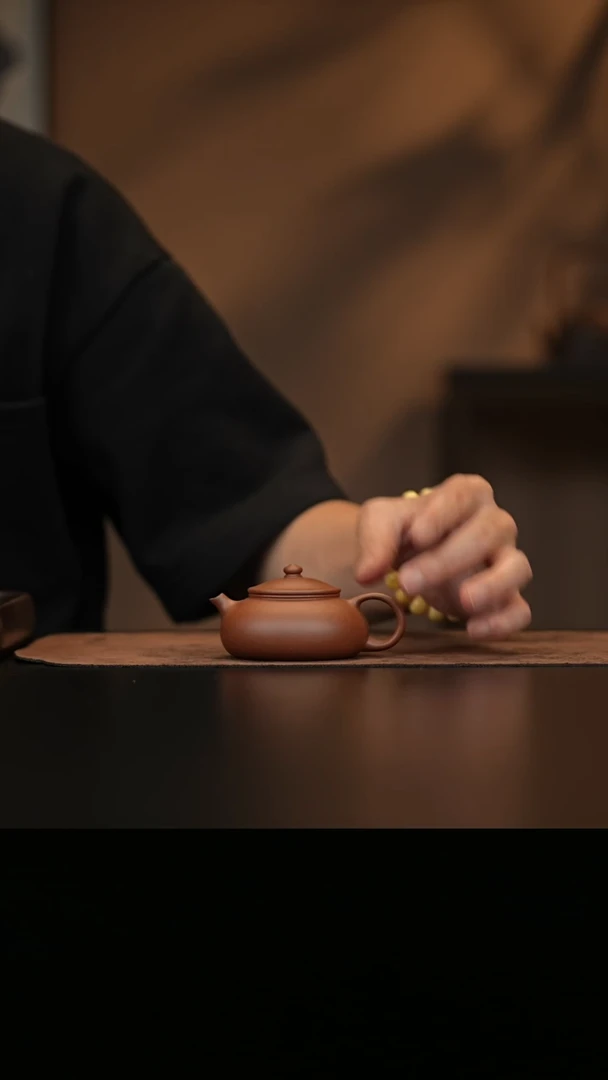 允禾斋  紫砂壶  寒江 紫泥