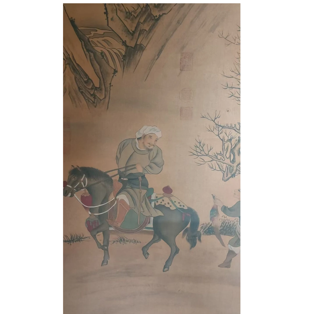 韩老款人物绢本85/43