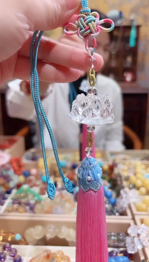 未镶嵌手链水晶设计款莲花