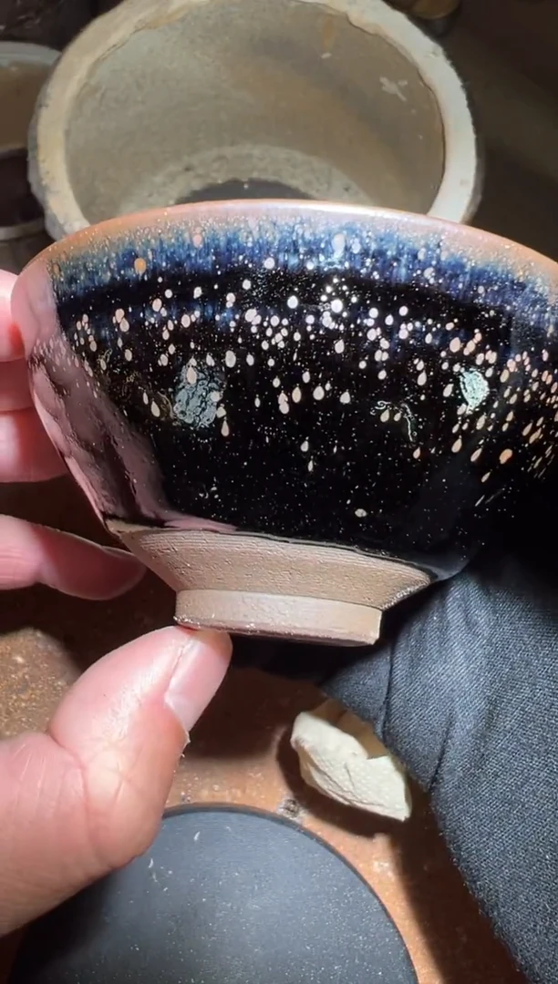 【闪购商品】茶盏见盏茶器君兮窑建盏4号