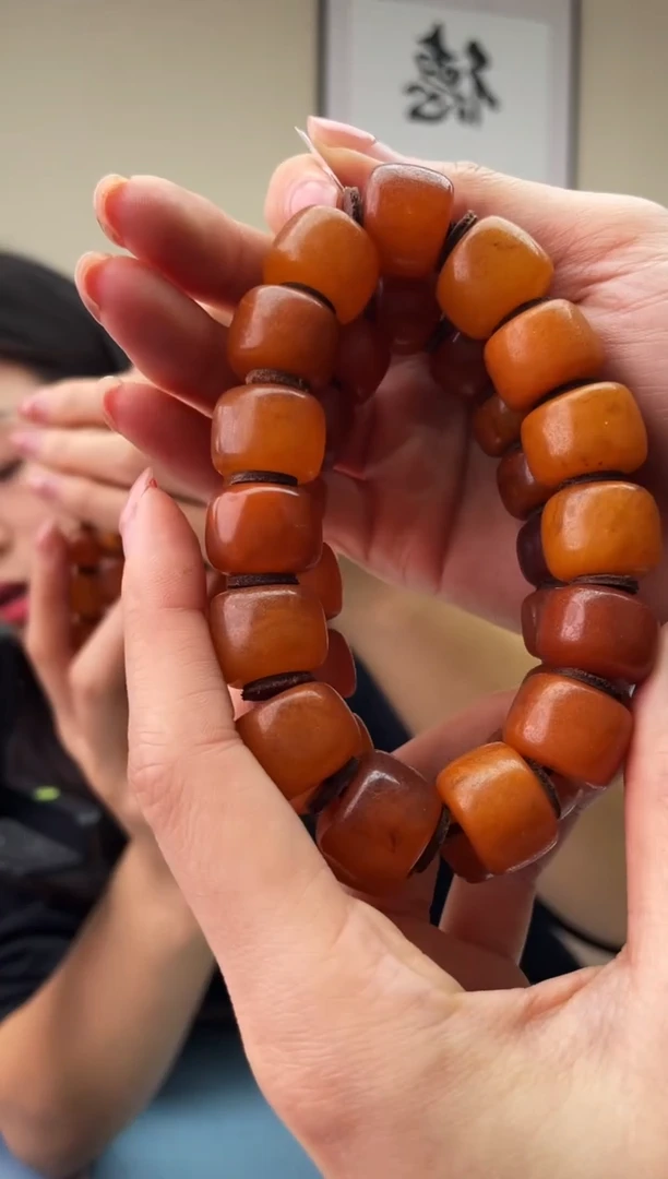 琥珀未镶嵌珠宝奇石T040 17微瑕植物珀假一罚十，多样性发一件