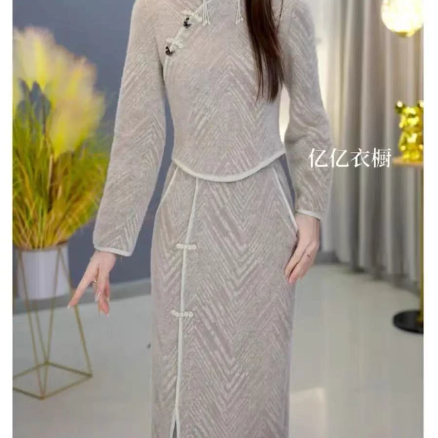 半身裙+上衣 套装优雅气质时尚减龄显瘦秋冬设计感