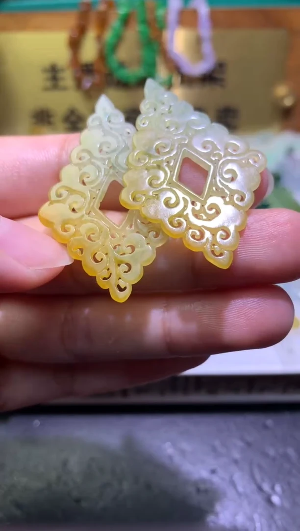 定制翡翠未镶嵌毛货