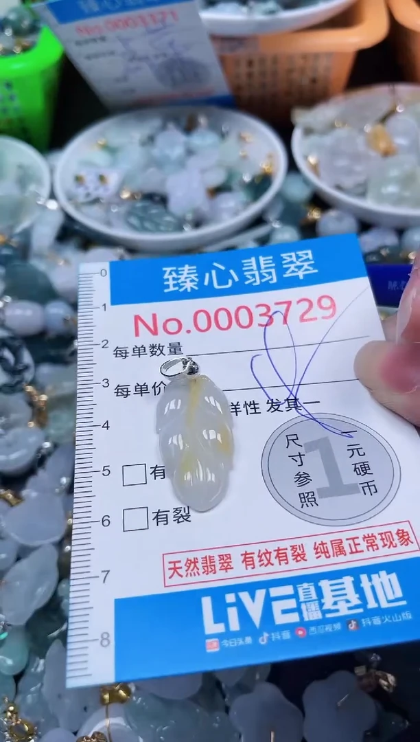 颈饰未镶嵌翡翠3729