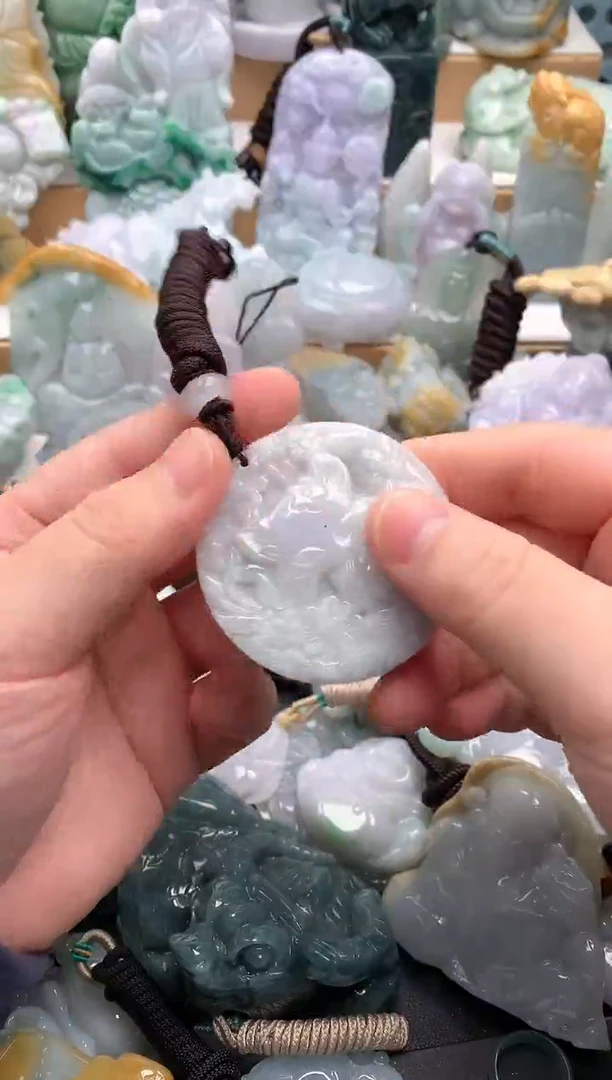 吊坠(不含链)未镶嵌翡翠1