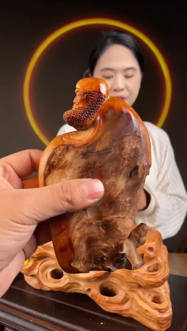 柏木（崖柏）手工摆件,先抢先得! 编号:352