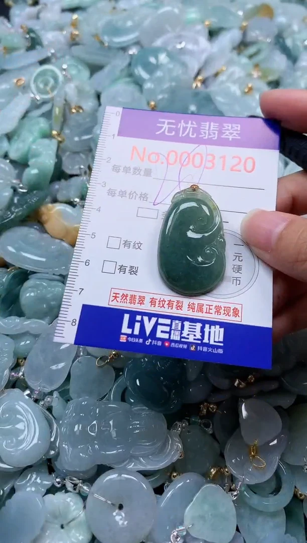 颈饰未镶嵌翡翠3120
