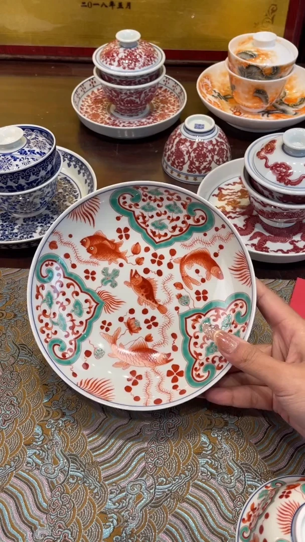 杯子瓷起*名景德镇手工手绘陶瓷