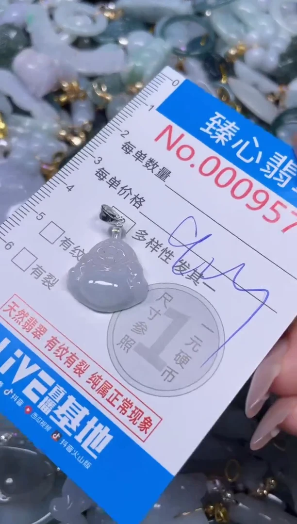 颈饰未镶嵌翡翠9576