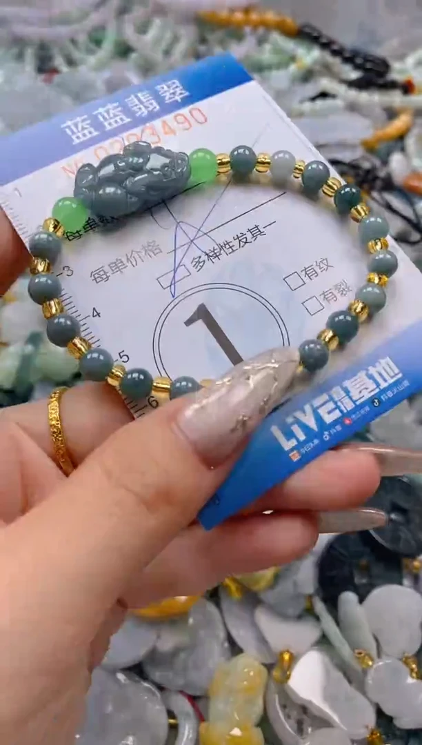 翡翠未镶嵌颈饰闪购0293490多样性发其一