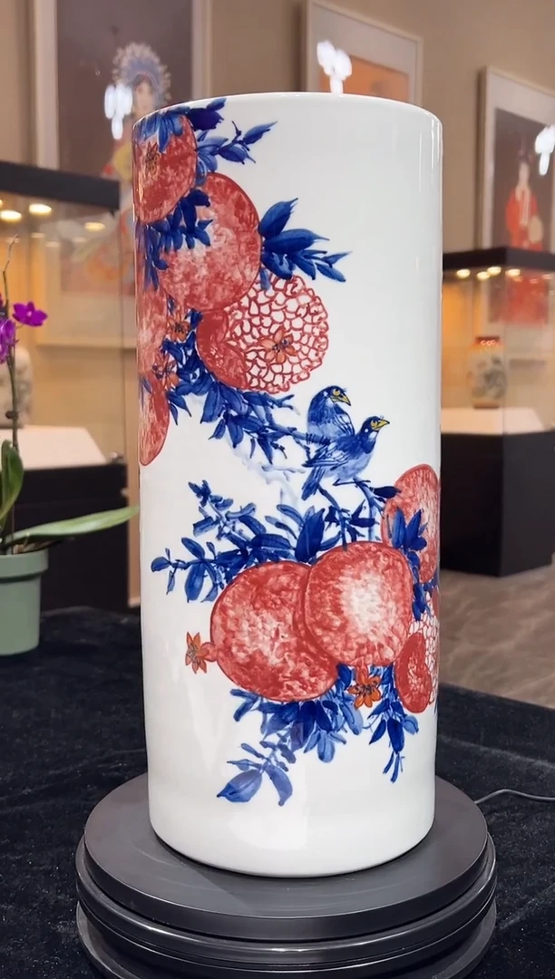 其他瓷崔景哲-瓷器-C中-多子多福