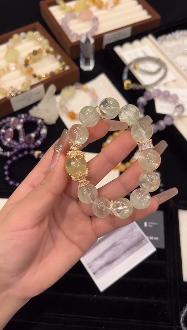 【闪购商品】水晶手链合金柠檬阿赛手链x1337